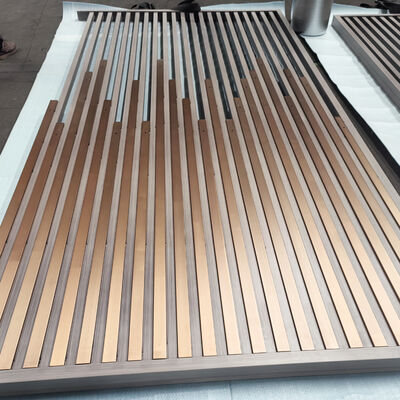 İyi bir fiyat. 201 304 Paslanmaz Çelik Ekran Bölme/Ayırıcı Otel Restoran Oturma Odası Ofis Dekorasyonu İçin Özel Boyut çevrimiçi