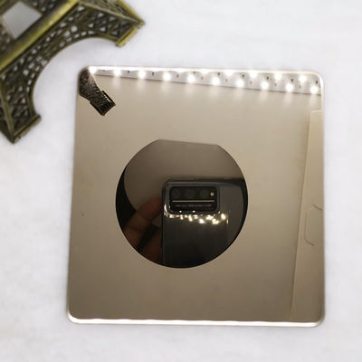 İyi bir fiyat. BV GB TUV Şampanya Altın Paslanmaz Çelik Levha 304 Ayna Anti Parmak İzi çevrimiçi