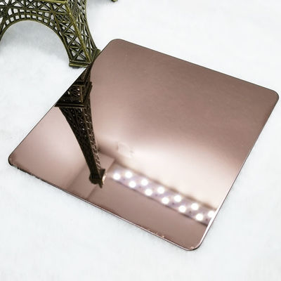 İyi bir fiyat. DIN 316L Renkli Paslanmaz Çelik Sac Kahverengi 8K Ayna Kaplama çevrimiçi