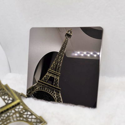 İyi bir fiyat. TUV Siyah No 8 Ayna Kaplama Paslanmaz Çelik Sac PVD Kaplama Titanyum çevrimiçi