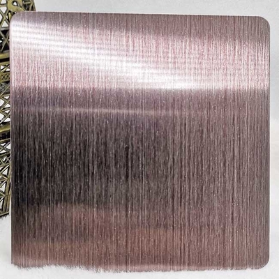 304 color stainless steel wavy pattern multifunctional bronze